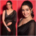 Shraddha Kapoor stuns in black saree look and it sparks Aashiqui 2 nostalgia as it reminds us of her oh-so-hot rain scene with Aditya Roy Kapur