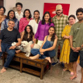 Mahesh Babu’s rugged look draws attention as he poses for a rare family picture with siblings for his sister Manjula’s birthday