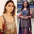 Alia Bhatt vs Madhuri Dixit fashion face-off: Who do you think aced multi-colored sharara set worth Rs 69,500 better?