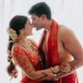 Kalidas Jayaram shares first photos with wife Tarini Kalingarayar and it screams fairytale romance