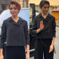 Samantha Ruth Prabhu cranks up the funk in her all-black ensemble with pants and jacket featuring tassel details 