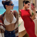  Bikinis, crochet bodycon and shrug steal attention at Khushi Kapoor’s beach vacation; A lesson on how to dress up light and still look hot