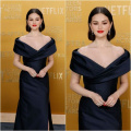 SAG Awards 2025: Selena Gomez exudes Hollywood charm in Celine’s custom navy blue off-shoulder gown