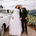Christian McCaffrey and Olivia Culpo Hit Back at ‘Evil’ Style Influencer for Criticizing Her Wedding Dress