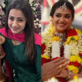 PHOTOS: Trisha Krishnan celebrates Keerthy Suresh’s wedding with Antony Thattil; relishes traditional feast amid festivities