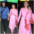 Aditi Rao Hydari makes first post-wedding appearance at Mumbai airport in a classy pink anarkali suit 