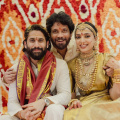 Inside Pics: Nagarjuna gets emotional as he showers love on newlyweds Naga Chaitanya and Sobhita Dhulipala