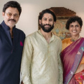 Venkatesh Daggubati celebrates Naga Chaitanya-Sobhita Dhulipala’s wedding with iconic moments alongside Rana Daggubati; PICS