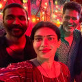 Raayan selfie: Dushara Vijayan drops special PIC from filming days featuring Dhanush, Prabhudeva, and SJ Suryah
