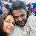 Swara Bhasker is every mom jumping in joy when her child sleeps on a flight that too on her dad’s shoulder, see PIC