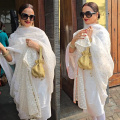 Rekha in white suit and red lips proves she can still steal the spotlight from the trendiest millennials