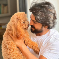 Ram Charan's pet dog Rhyme's Insta account clarifies it was not him who fans swarmed in viral video; 'I’m with nana'