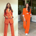 Tamannaah Bhatia or Aditi Rao Hydari: Who styled the trendy orange blazer better?