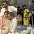 Kaantha pooja ceremony: Dulquer Salmaan, Rana Daggubati and Bhagyashri Borse deck up in white as film goes on floors