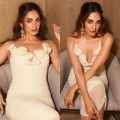 Kiara Advani is serving pure Glam-Goddess vibes in a white ruched, ruffled midi dress worth Rs 1,75,700