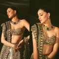 Ananya Panday shows us how to pull off a black and golden lehenga this wedding season 