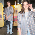 Ananya Panday’s airport outfit, ft. a checked blazer and denim jeans paired with a Chanel backpack, makes us want to call her BAE before release