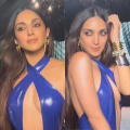 Kiara Advani is setting Instagram and our hearts ablaze in a blue halter neck latex jumpsuit worth Rs 49,634