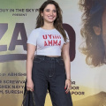 Tamannaah Bhatia goes Uyiiii Amma with casual t-shirt and black embellished bag for movie date night with Vijay Varma