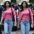 Khushi Kapoor brings a soft-girl vibe with her pink cardigan and Rs 3.5 lakh Dior bag in a casual yet put-together look