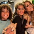 Mariah Carey’s Twins Moroccan And Monroe Pose Backstage With Olivia Rodrigo At Her Concert; SEE HERE