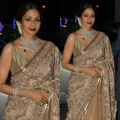 Fashion Flashback: Sridevi's beige net saree by Manish Malhotra and diamond jewels scream evergreen glamor