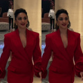 Kiara Advani’s smokey red monochrome party look in Valentino blazer and 75K footwear is sure to make you go ‘DAMN she’s killing it’