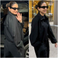 Woman in Black: Anushka Sharma returns to India in style; pulls off a London style look in balloon hemline jacket and pants