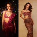 Bollywood actresses are OBSESSED with this saree trend with a crystal pallu and it can be perfect inspo for Cocktail parties