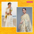 How to style Kasavu sarees for Onam 2024 ft Keerthy Suresh, Sai Pallavi to Samantha Ruth Prabhu