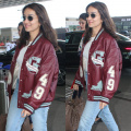 Shraddha Kapoor gets us hooked on her street-style game in varsity jacket and denim jeans at the airport 