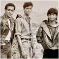 Hrithik Roshan looking like ‘young Kabir’ with Shah Rukh Khan, Salman Khan in Karan Arjun BTS makes us wish to see them reunite in Spy Universe