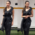 Malaika Arora’s black dress with a knot detail is the ultimate inspiration for your next date night look