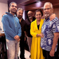 PHOTO: Kamal Haasan completes Thug Life's shoot; poses with Mani Ratnam and Silambarasan at wrap-up party