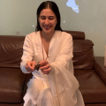 Sara Ali Khan is all smiles as she celebrates birthday with paps; cuts cake and distributes sweets; WATCH 