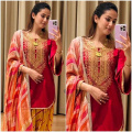 Mira Rajput is the prettiest kudi in embroidered patiala suit but her nani’s necklace steals the show