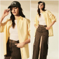 Ananya Panday slays the effortless way in Gen-Z style with yellow oversized shirt and denim cargo skirt