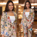 Mira Rajput adds a bit of bloom to her beige pantsuit worth Rs 33,600 and we are super impressed 