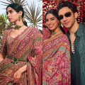 Khushi Kapoor with Vedang Raina at mehendi ceremony looks gorgeous in Tarun Tahiliani’s multi-color saree—why settle for less when you can have all