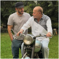 Salman Khan gets nostalgic as he poses with dad Salim Khan's first bike, fans call father-son ‘greatest jodi’; PICS