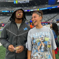 Lions Jahmyr Gibbs Hypes Up Girlfriend Nicole Anderson as She Steals the Show at Week 1 Game vs Rams