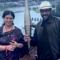 Chiranjeevi and wife Surekha Konidela share a ‘delightful moment’ at Paris Olympics 2024 inaugural event; express wishes for Indian players