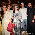 Saif Ali Khan stuns in all-black look as he joins mom Sharmila Tagore, sister Soha Ali Khan, Kunal Kemmu for family movie date: WATCH