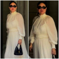 Kareena Kapoor Khan channels royal vibes with her OOTD in white maxi dress and Givenchy bag worth Rs 1,70,953