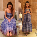 Samantha Ruth Prabhu's Rs 20,500 checkered maxi dress perfectly captures the essence of a laid-back vacation