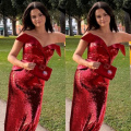 Selena Gomez turns up the heat at the Wizards Beyond Waverly Place premiere in red sequin dress 