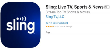 Sling: Live TV, Sports & News on the App Store