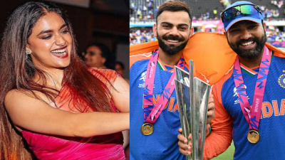 Keerthy Suresh joins nationwide celebration amid India’s historic T20 World Cup win, calls it ‘class act’