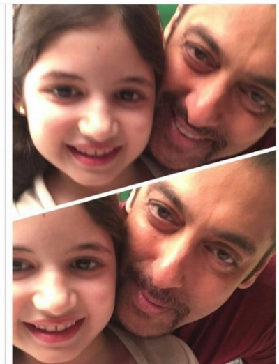 Exclusive: Aww! Here's what Harshaali did when she met Salman uncle again at an ad shoot!