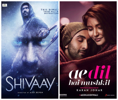 Box Office Report: Ajay's Shivaay gets an average opening, ADHM becomes Karan Johar's highest opener!